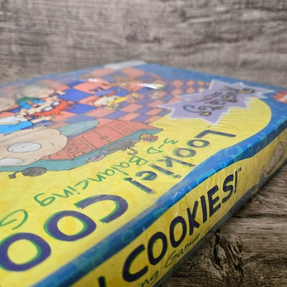 Vintage 1998 Nickelodeon Rugrats Lookie! Cookies! 3-D Balancing Game *BOX DAMAGE